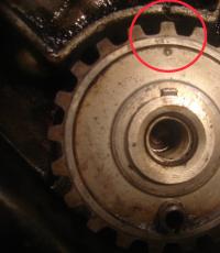 Broken belt and how to set the timing belt of VAZ 2109